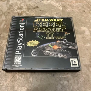 Star Wars: Rebel Assault II 2 (PlayStation 1 PS1) Black Label CIB & GETESTET - Bild 1 von 8