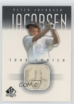 2001 SP Authentic Tour Swatch Peter Jacobsen #PJ-TS - Image 1 of 2