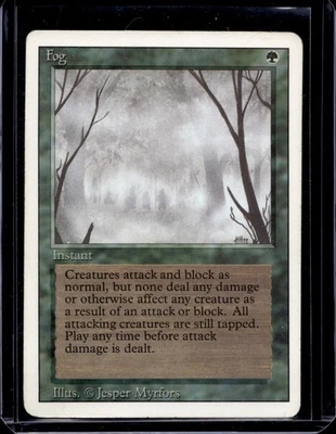 FOG – MTG Magic the Gathering Card – Revised – Common - MP - Image 1 of 2
