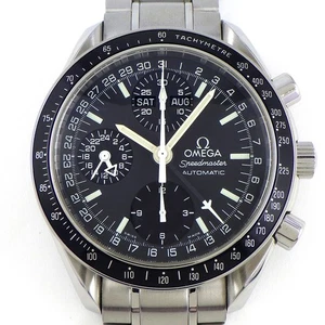OMEGA Watch Speedmaster Mark 40 Day-Date 3520.50 Chronograph GMT SS AT - Picture 1 of 12