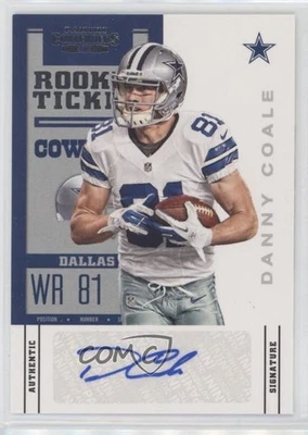 2012 Panini Contenders Rookie Ticket Danny Coale #123 Rookie Auto RC - Image 1 of 2
