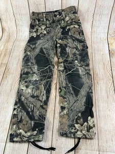 Vintage Mossy Oak Breakup Commander Camo Cargo Hunting Pants Youth Large 14/16  - Picture 1 of 7