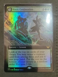 Basic Conjuration (Extended Art) Strixhaven: School of Mages Foil - Bild 1 von 2