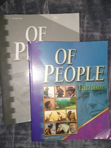 ABeka 7th grade Of People (3rd ed) Text Book and Test Booklet - Imagen 1 de 6