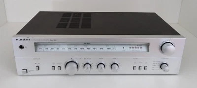 Telefunken Amplificatore Stereo Sintonizzatore Radio RR 100 Vintage Usato Buono - Immagine 1 di 4
