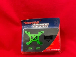 TRAXXAS 6739G GRÜN ALUMINIUM STOßDÄMPFERBRÜCKE VORNE HOSS RUSTLER 4X4 4WD offen - Bild 1 von 4