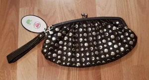 Urban Expressions Brown Certified Vegan Shoulder Clutch Stud Detail Bag - BNWT - Picture 1 of 7