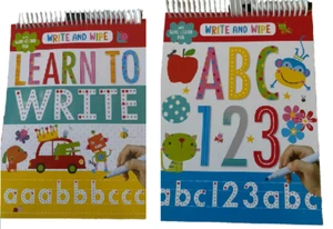Brand New ~ Write And Wipe ABC123 & Learn to Write - Picture 1 of 4