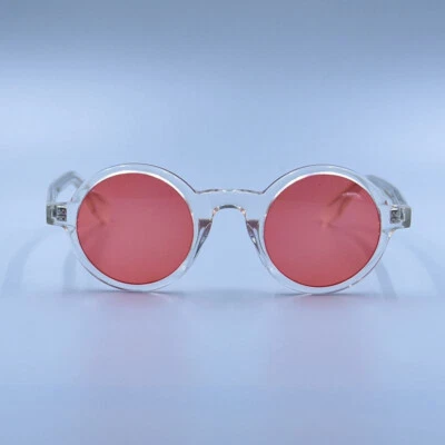 2026 Nuevo Rojo Gafas de sol Mujer Redondas Rojo Gafas de sol Johnny Depp Gafas Foto 1 de 4