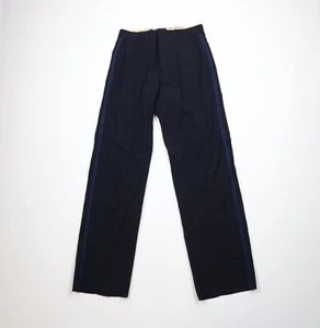 Vintage 30s 40s Military Mens 30 Heavyweight Wool Button Fly Officer Pants USA - Picture 1 of 15