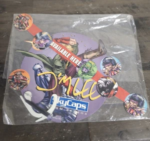 Jim Lee 1993 Wildcats Grifter Skybox Skycaps Hanging Store Display Mobile Rare! - Bild 1 von 8