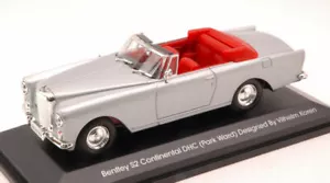 Bentley S2 Continental DHC (Park Ward) Designed Vilhelm Koren 1960 Silver 1:43 - Foto 1 di 1