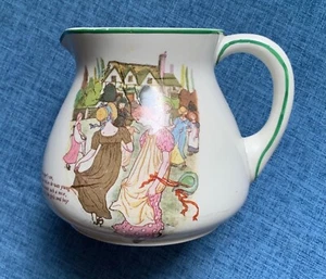 Nursery Rhymes Pitcher Ridgway Pottery/Staffordshire - Picture 1 of 5