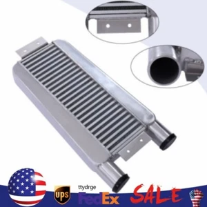 2.5 Inch Inlet/Outlet Same One Side Aluminum Intercooler Universal 24.25"X11.5" - Picture 1 of 16