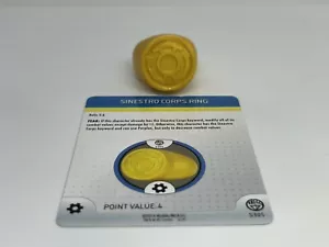 Heroclix War of Light Sinestro Corps Ring #S305/#R305 w/ card - Picture 1 of 7