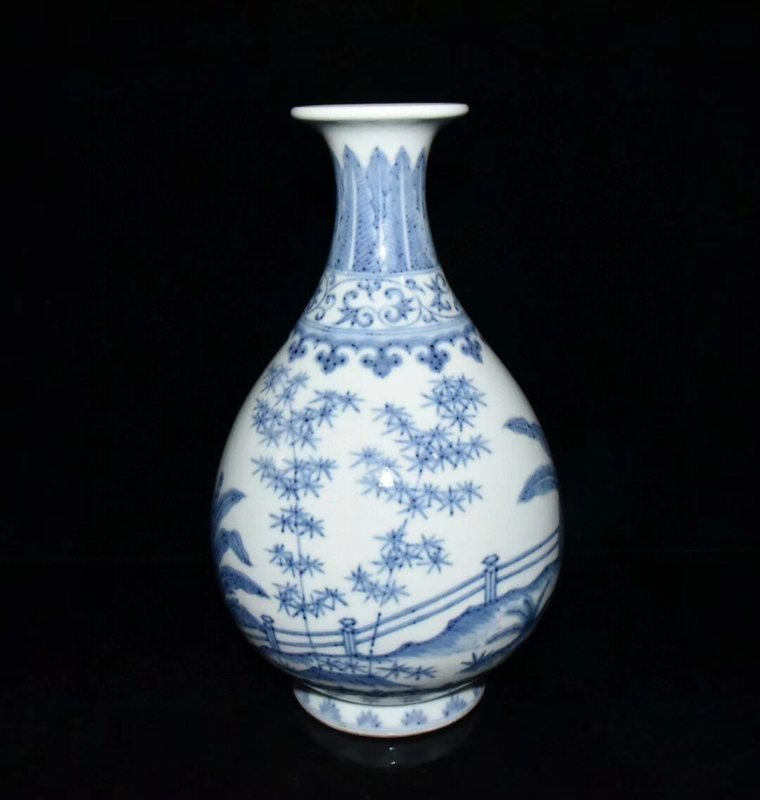 明朝瓷器中国古董花瓶| eBay