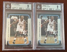 2003-04 Bowman Chrome and Bowman #111 Josh Howard RC Rookie BGS 9 Lot FREE SHIP