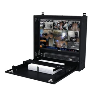 STURDX Wall Mount DVR Enclosure & Network Equipment Cabinet 1U Adjustable - Picture 1 of 4