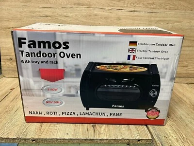 Famos 2100W Tandoor Oven For Pizza Chapati Roti Lahmacun Manakish Naan - Image 1 of 4