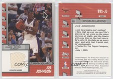 2005-06 Topps Bazooka Blog Squad Joe Johnson #BBS-JJ