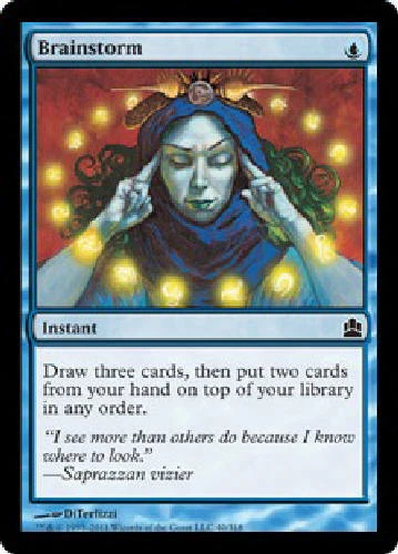 BRAINSTORM Commander MTG Magic the Gathering Cards DJMagic - Image 1 of 1