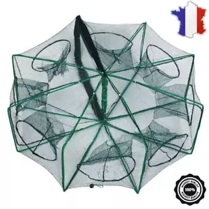 Filet De Pèche Pliable hexagonales piège à écrevisses automatique réseau appâts - Photo 1/10
