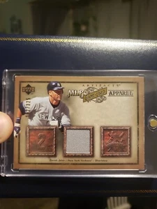 2006 Mlb Game Used Apparel Derek Jeter #'d 262/325 Relic Card🔥🔥 - Bild 1 von 6
