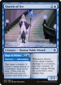 x4 Queen of Ice // Rage of Winter ELD MTG Eldraine 61/269 COMMON M/NM 4x - Picture 1 of 1