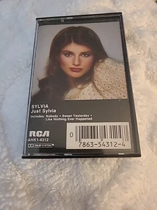 SYLVIA - JUST SYLVIA Cassette Tape 1982 RCA AHK1-4312 NEW CASE - Picture 1 of 3