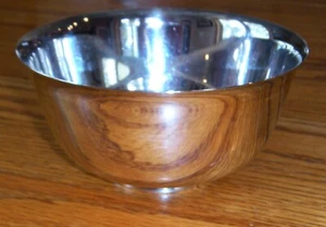 Unmarked Paul Revere Style Silverplate 5 Inch Round Bowl. Unknown maker. - Picture 1 of 6
