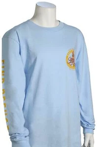 Salty Crew Boy's Deep Reach LS T-Shirt - Light Blue - New - Picture 1 of 1