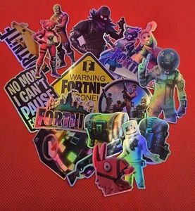 Fortnite-Inspired Holographic Sticker Set - Perfect for Gamers & Fans! - Picture 1 of 2