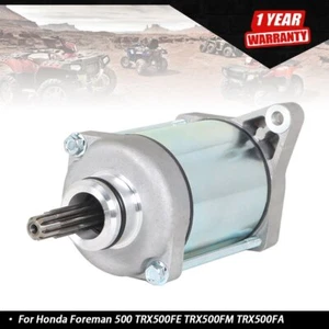 For Honda Foreman 500 TRX500FE TRX500FM TRX500FA NEW Starter Motor ATV US - Picture 1 of 10