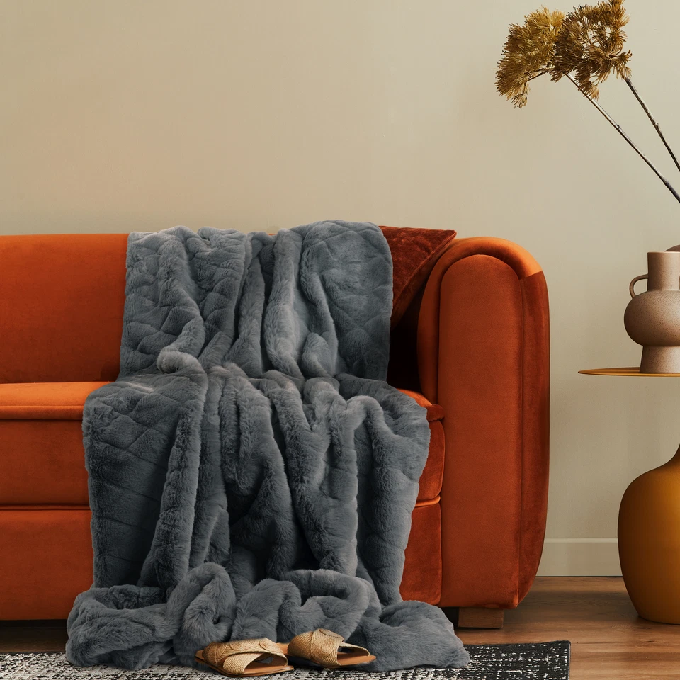 Manta Decorativa De Salón Colcha De Sofá Manta Lavable Dormitorio - Imagen 1 de 1