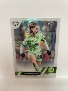 2022-23 UEFA Women's Chrome #72 Tabea Wassmuth SILVER Refractor WOLFSBURG