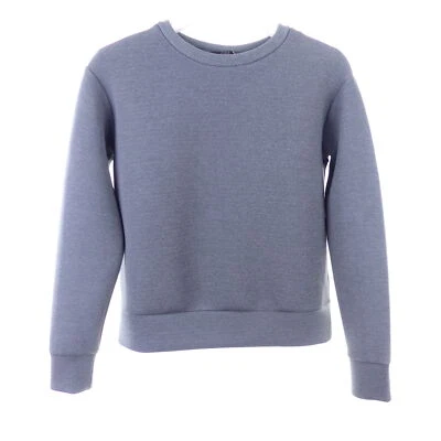 COS Pullover Sweater Neopren Grau Melange Oversize Gr. XS 34  - Bild 1 von 3