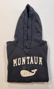 Montauk Appliqued Supersoft Hoodie w/ Whale Navy Blue 84 Brand Kids Size Medium - Picture 1 of 8