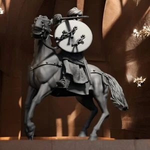 El Rey Lobo - Wolf King of Mercia - Reconquer Designs 28mm Wargames & Collectors - Picture 1 of 4