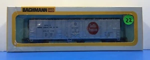 HO Scale “Swift Refrigerator” 50' Box Car / 4244 Bachmann / Silver & Brown #23 - Picture 1 of 14