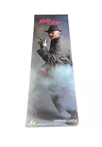 Vintage 80’s Freddy Krueger 1984 Locker 8.5”x26” Poster Nightmare On Elm Street - Picture 1 of 3