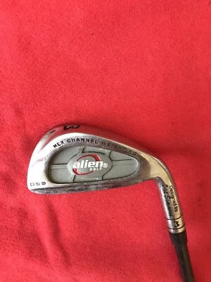 Used Alien Golf By Pat Simmons DS9 Hex Channel Weighting Single Iron # 3 Iron RH - Image 1 of 4
