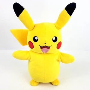 Nintendo Pokemon Carga Eléctrica Pikachu 13" Peluche Hablando Movimiento Iluminar la mejilla - Imagen 1 de 9