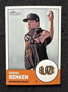 DANIEL RENKEN #93 2012 Topps Heritage Minor League Edition Rookie/Prospect QTY - Picture 1 of 2