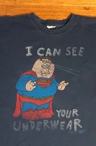 Superman Peter Griffin Family Guy I See Under pants t-shirt cartoon american dad - Picture 1 of 6