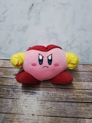 Kirby Ninja Mega Plüschtier Kuscheltier 13cm Kämpfer Fighter Kostüm Nintendo - Bild 1 von 4