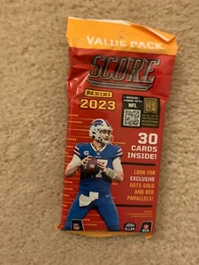 2023 Panini Score Football NFL Pack 30 Cards Value  Rookie Rc Red Gold Dot Autos - Picture 1 of 1