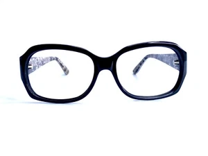 Juicy Couture Black Oval Frame Eyeglasses Logo Temple JU 522/S 07 Y7 56 15 130 - Picture 1 of 8