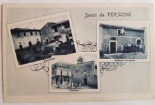 RARA CARTOLINA TERZONE fraz di LEONESSA(RIETI) F.Piccolo Viaggiata 3 vedute