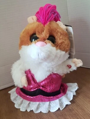 Nicki Minaj Gemmy VIDEO Dancing Hamster Sings Super Bass Pink Dress WORKS NEW - Image 1 of 4