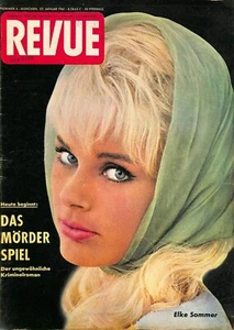 REVUE Magazine 22 January 1961 - Elke Sommer Cover, Marilyn Monroe - Foto 1 di 2